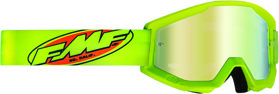 Youth PowerCore Goggles - Core - Yellow - Gold Mirror - Lutzka's Garage