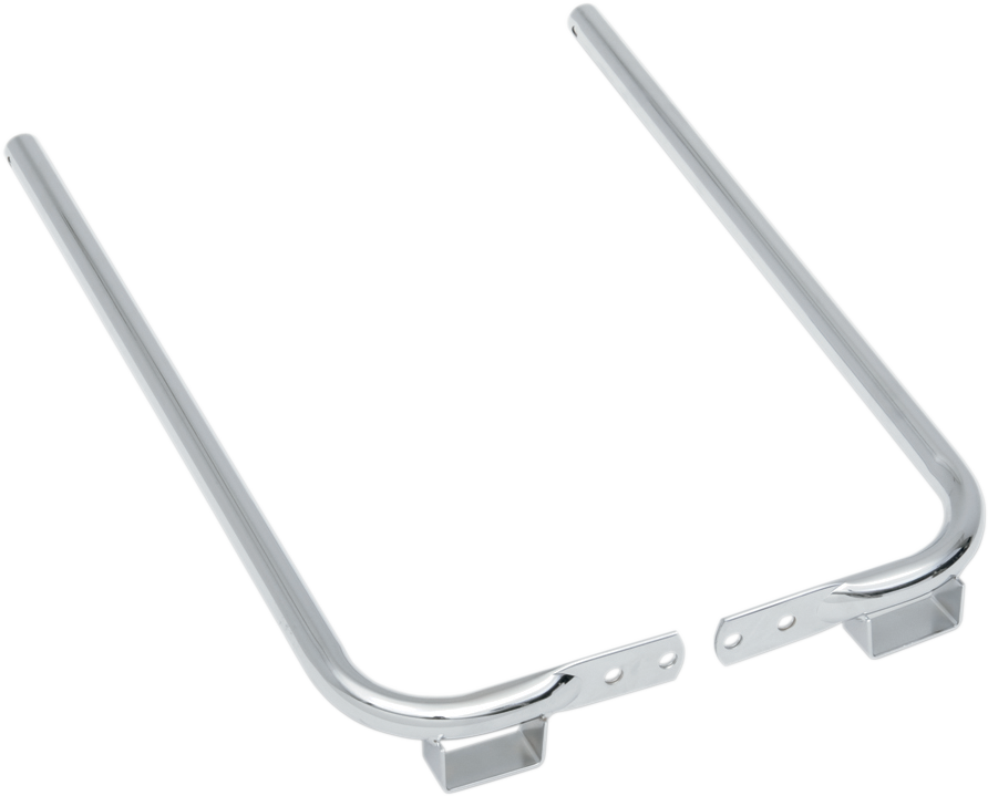 Saddlebag Support Brackets - Chrome - 97-08FLHT - Lutzka's Garage