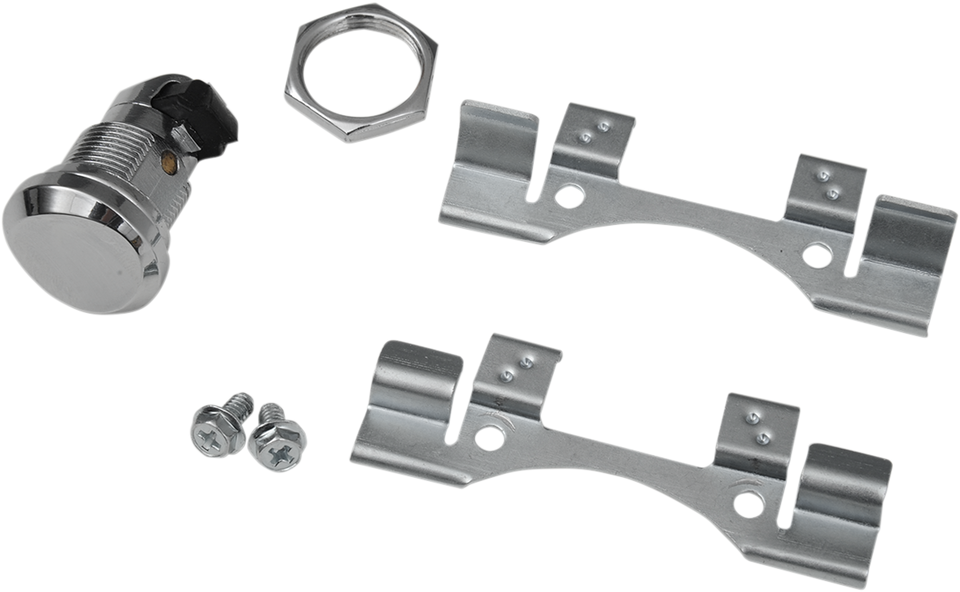 Gas Door Latch - Chrome - Lutzka's Garage