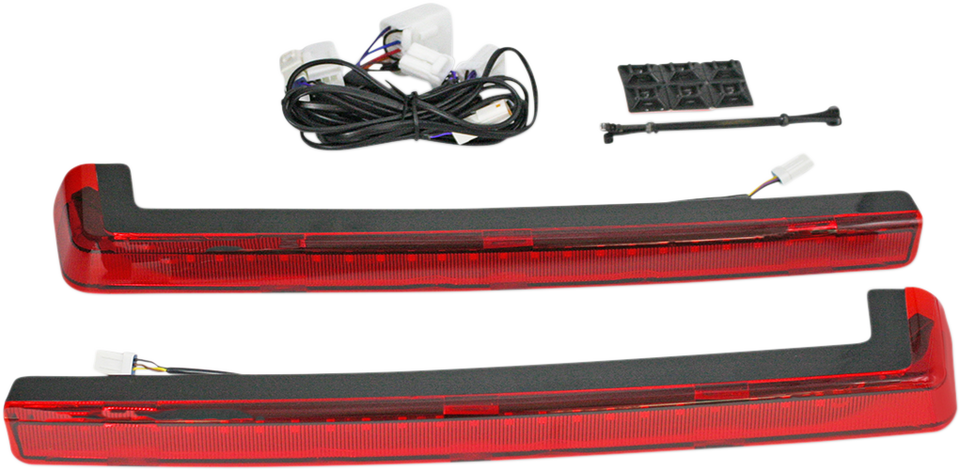 LED Run/Brake/Turn Tour-Pak® Arms - Red Lens - 06-13 - Lutzka's Garage