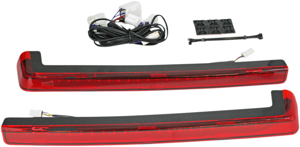 LED Run/Brake/Turn Tour-Pak® Arms - Red Lens - 06-13 - Lutzka's Garage