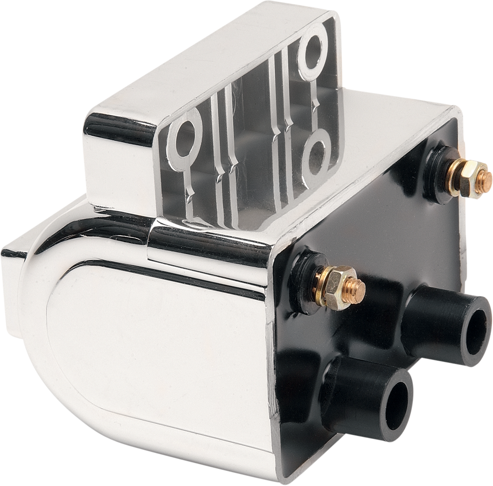 Dual-Fire Ignition Coil - Harley Davidson - Chrome - Lutzka's Garage