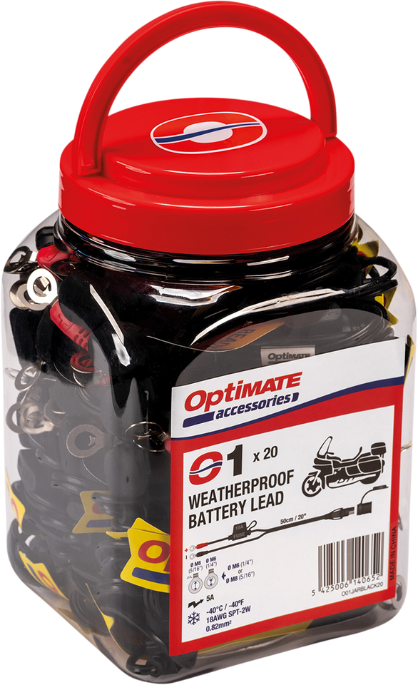 Cord 1/4" - 5/16 Ring 20 Pack