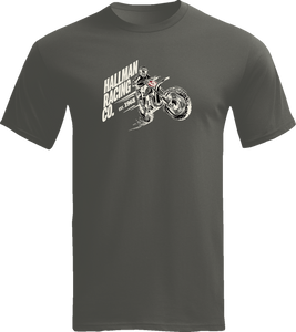 Hallman Roostin T-Shirt - Charcoal - Small - Lutzka's Garage