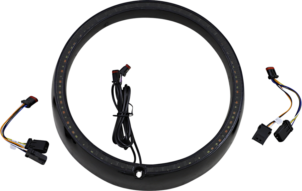 Sequential Trim Ring - Black - Lutzka's Garage