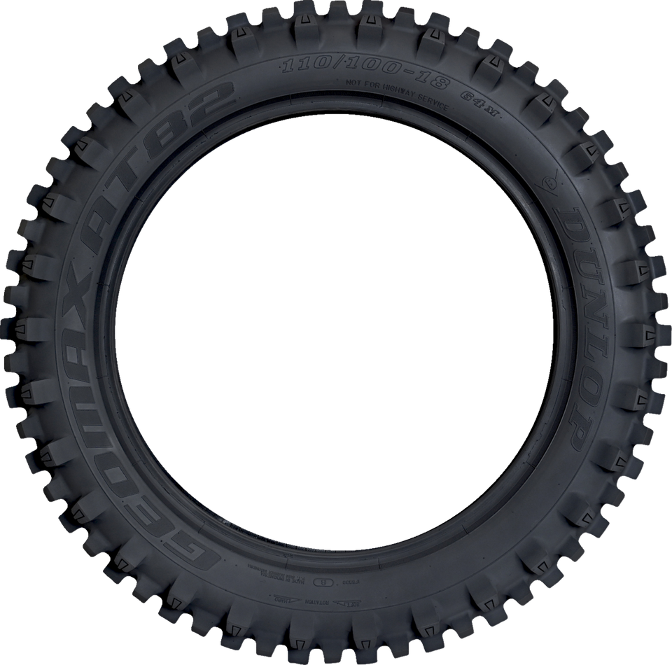 Tire - AT82 - Rear - 120/90-19 - 66M