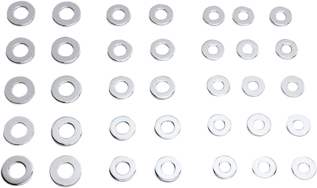 Chrome S.A.E Washer Kit (35)