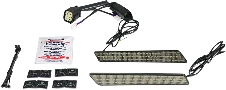 Saddlebag Latch Lights - SS8 - Smoke