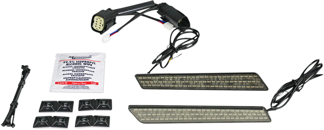 Saddlebag Latch Lights - SS8 - Smoke