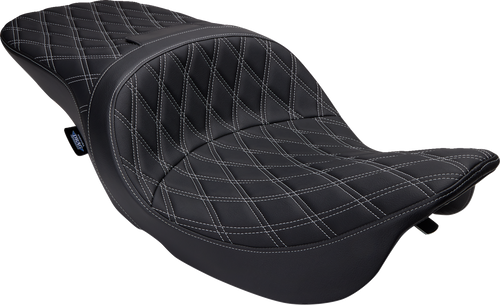 Freedom Seat - Vinyl - Double Diamond Silver Stitch - FLH 97-07