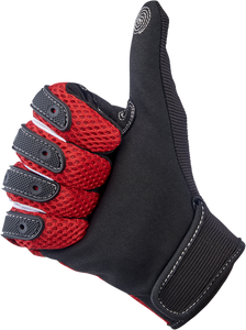 Anza Gloves - Red/Black - XS - Lutzka's Garage
