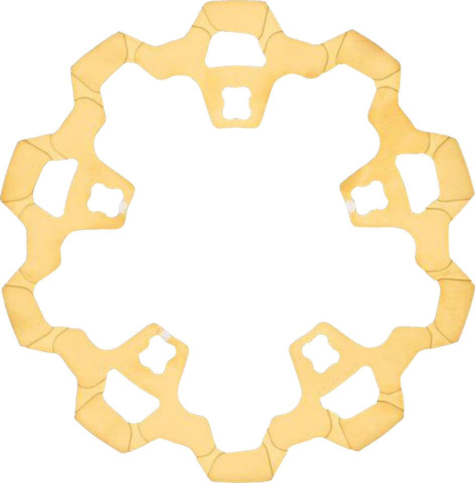 Rotor with Gas Slots - Prodigy/Enforcer - Gold - 11.8" - Lutzka's Garage