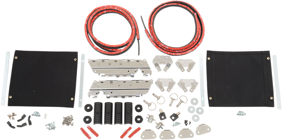 Saddlebag Hardware with Tether