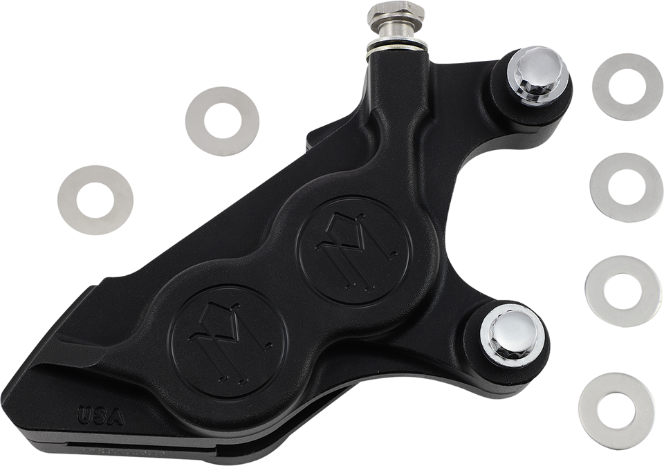 4-Piston Caliper - Black Ops - Right Front