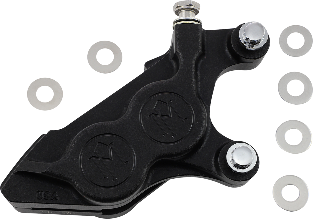 4-Piston Caliper - Black Ops - Right Front