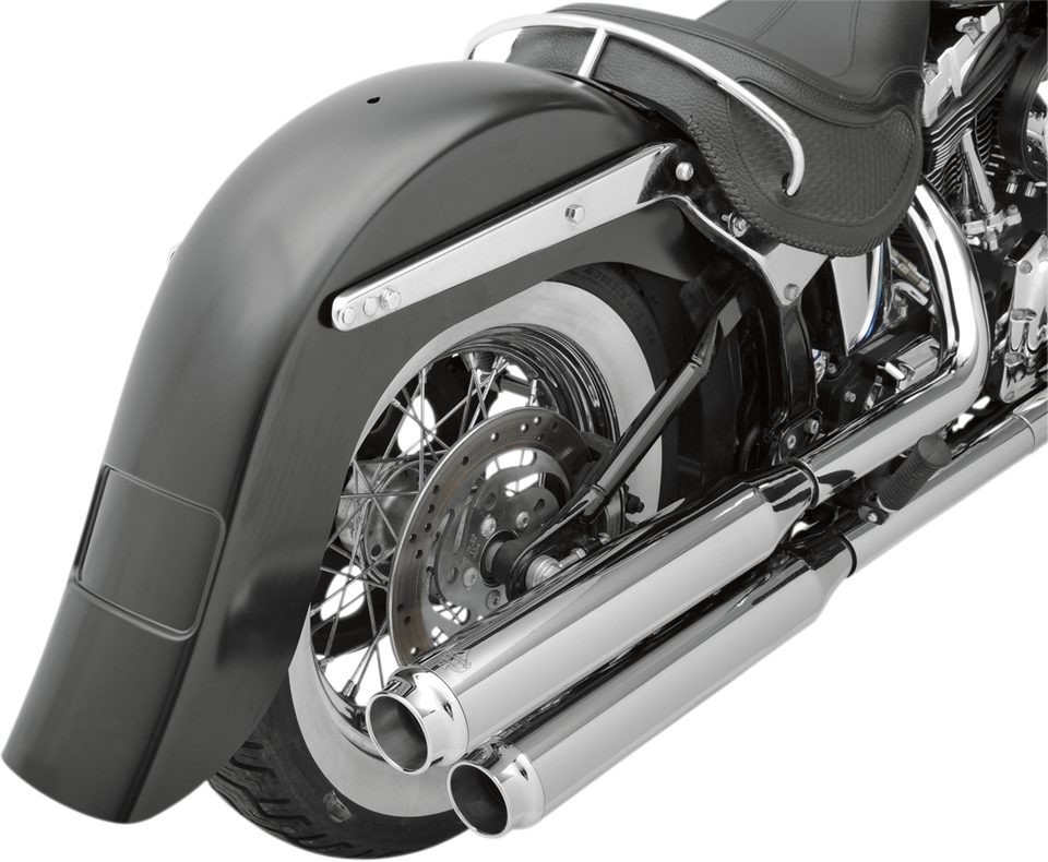 4" Stretched Rear Fender - Frenched - 7.125" W