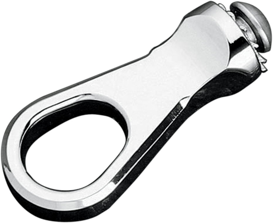 Cable Guide - Speedometer - Universal - Chrome - Lutzka's Garage