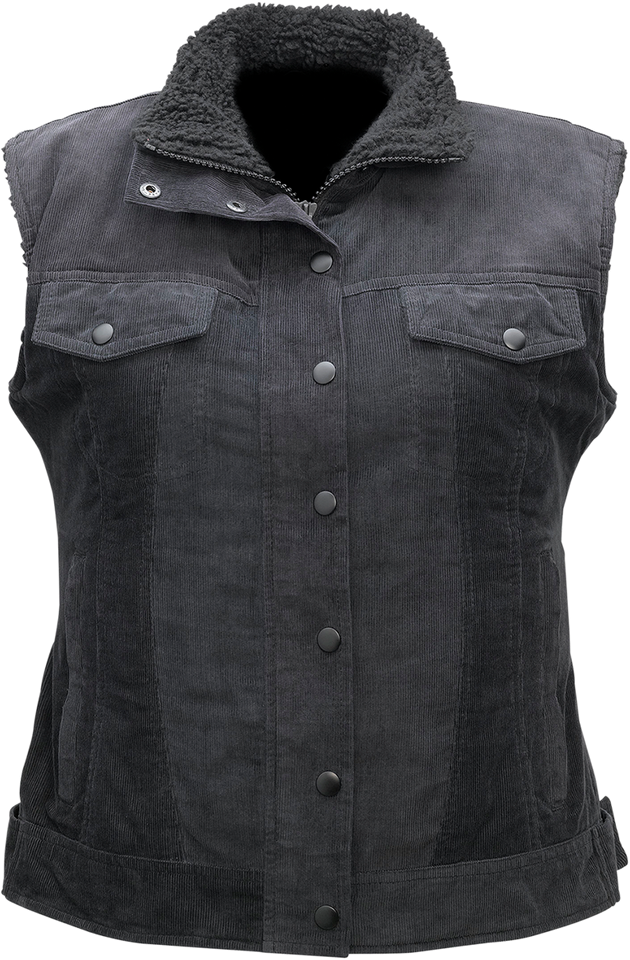 Womens Friske Vest - Black - 3W - Lutzka's Garage