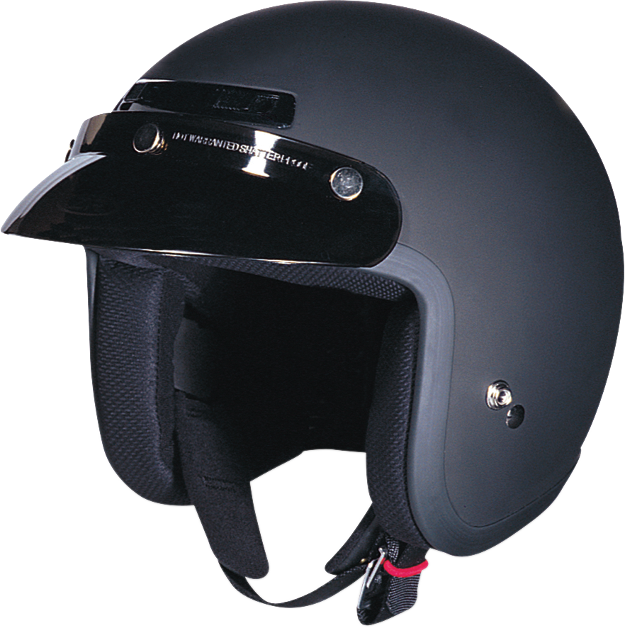 Jimmy Helmet - Flat Black - 2XS - Lutzka's Garage