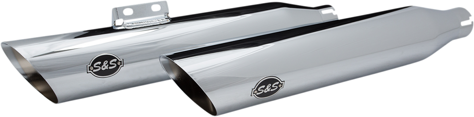 Slash Cut 50 State Mufflers - Chrome - Lutzka's Garage