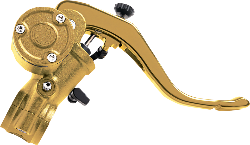 Brake Master Cylinder - 9/16" - Gold Ops - Lutzka's Garage