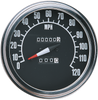 5" FL-Style 2240:60 Speedometer with Reed Switch - 68-84 Black Face