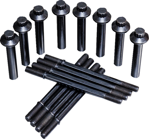 Cylinder Stud & Head Bolt Kit - 8 Pack - 17-23 M8 Models
