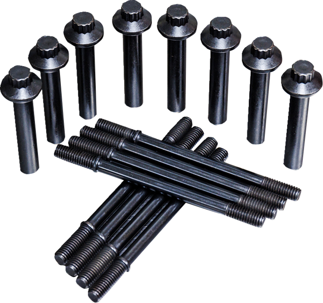 Cylinder Stud & Head Bolt Kit - 8 Pack - 17-23 M8 Models