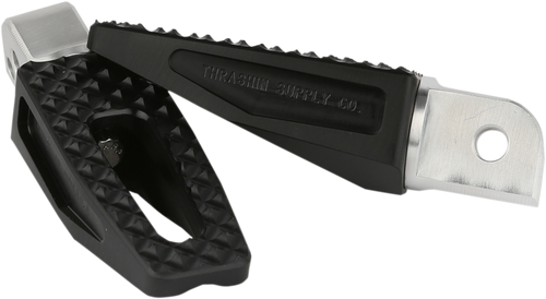 Rear P-54 Slim Footpegs - Black - Lutzka's Garage