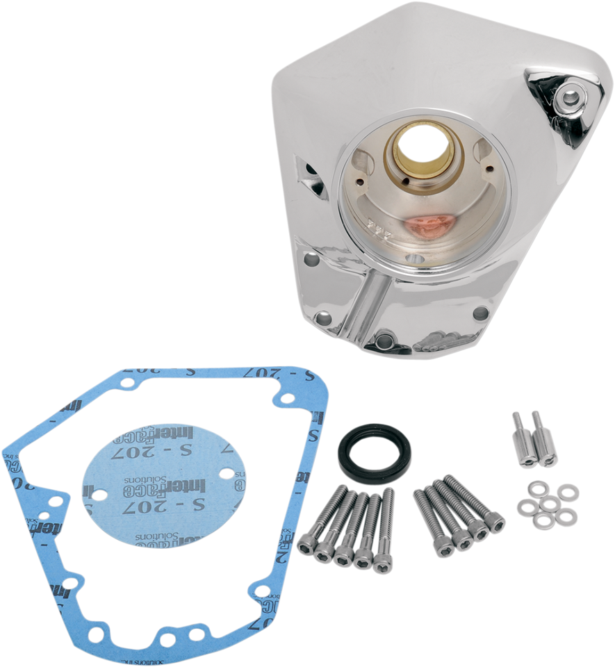 Cam Cover - Chrome - Big Twin - Lutzka's Garage