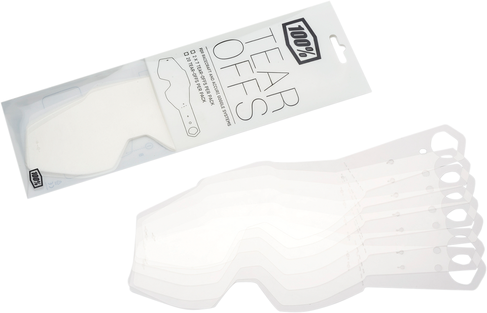 Tear-Offs - Laminated - (2) 7 Pack