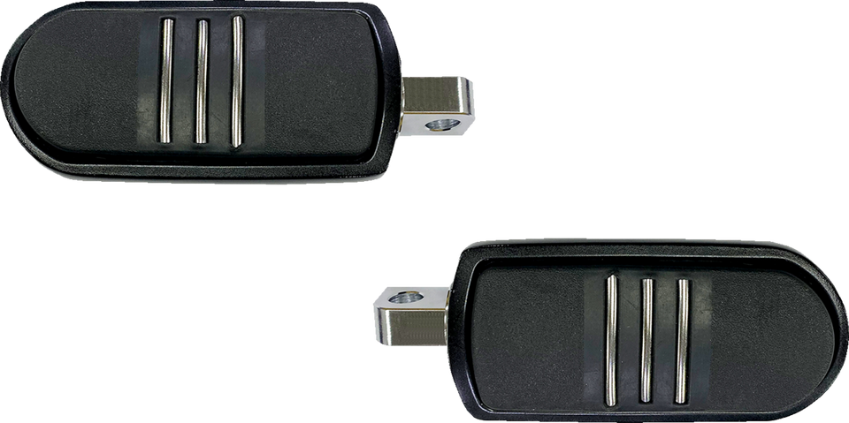 Sweeper Foot Pegs - Black - FX - Lutzka's Garage