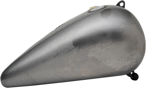 Fat Bob Gas Tank with Screw-In Gas Cap - 5.0 Gallon - Lutzka's Garage