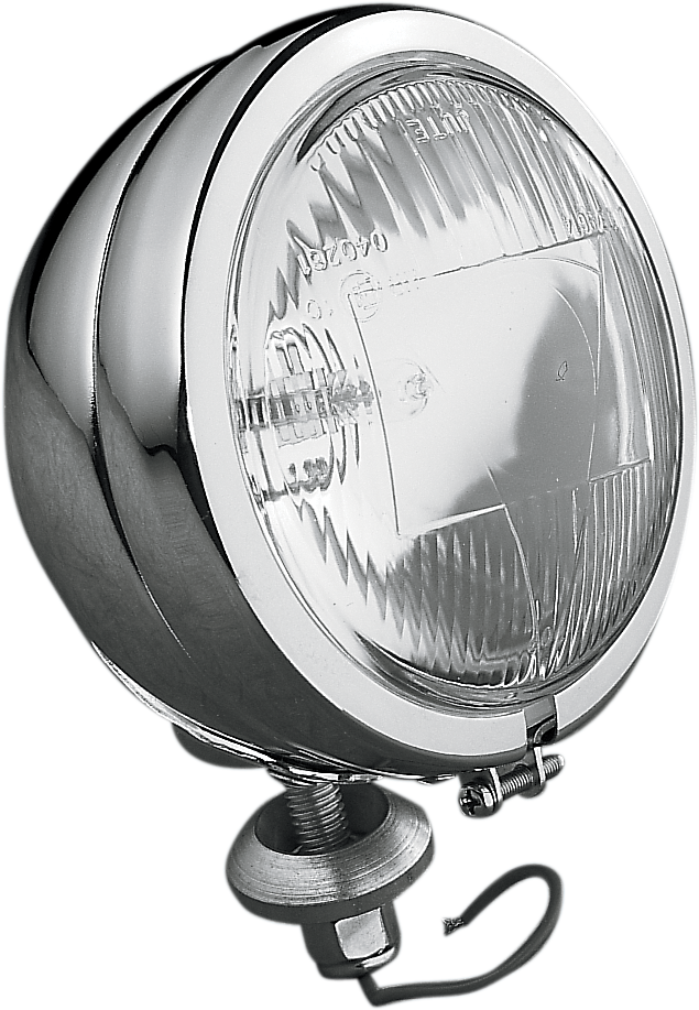 Spotlight H-3 Stud Mount - 4-1/2" - Chrome - Lutzka's Garage