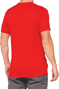 Tiller T-Shirt - Red - Small - Lutzka's Garage
