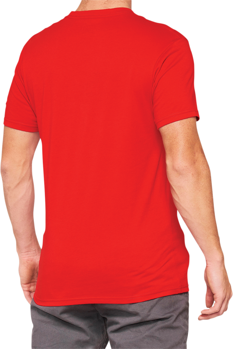 Tiller T-Shirt - Red - Small - Lutzka's Garage