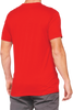 Tiller T-Shirt - Red - Small - Lutzka's Garage