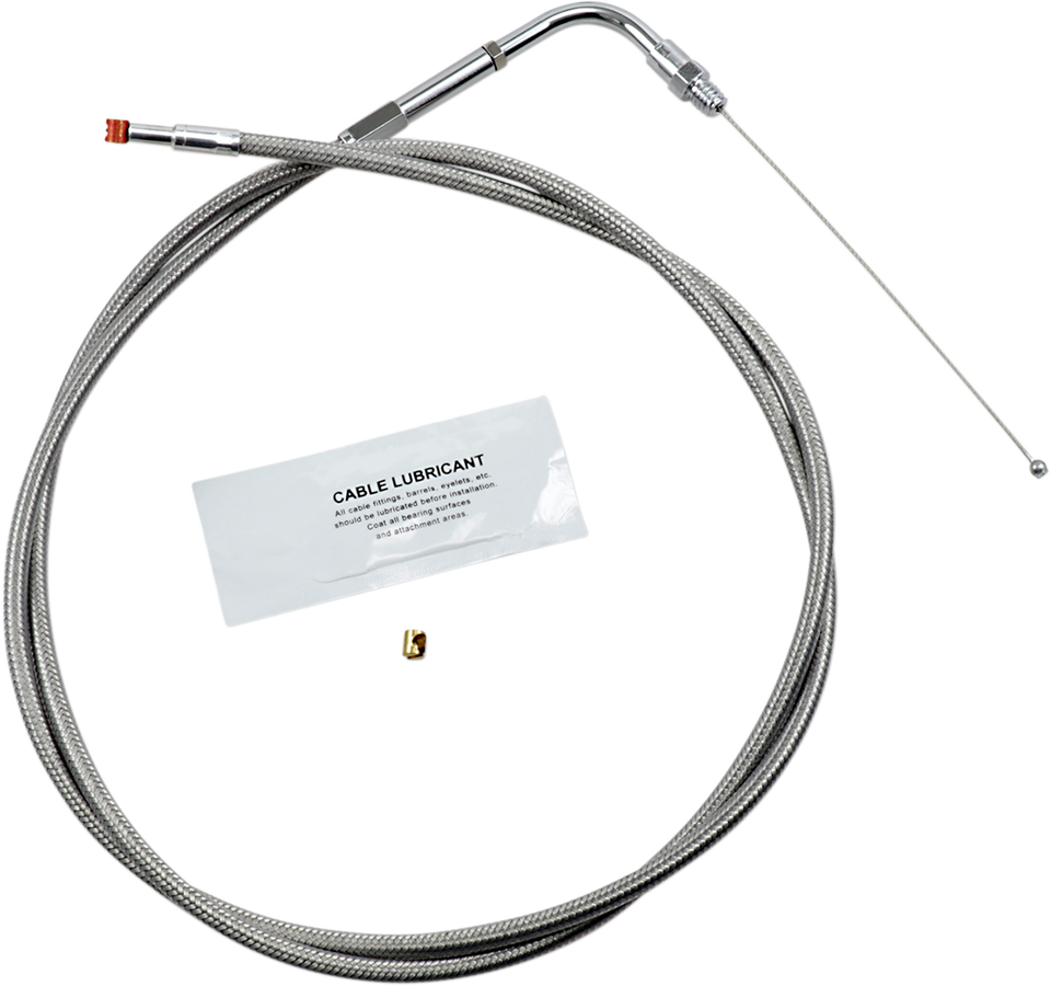 Throttle Cable - +8" - Stainless Steel - Lutzka's Garage