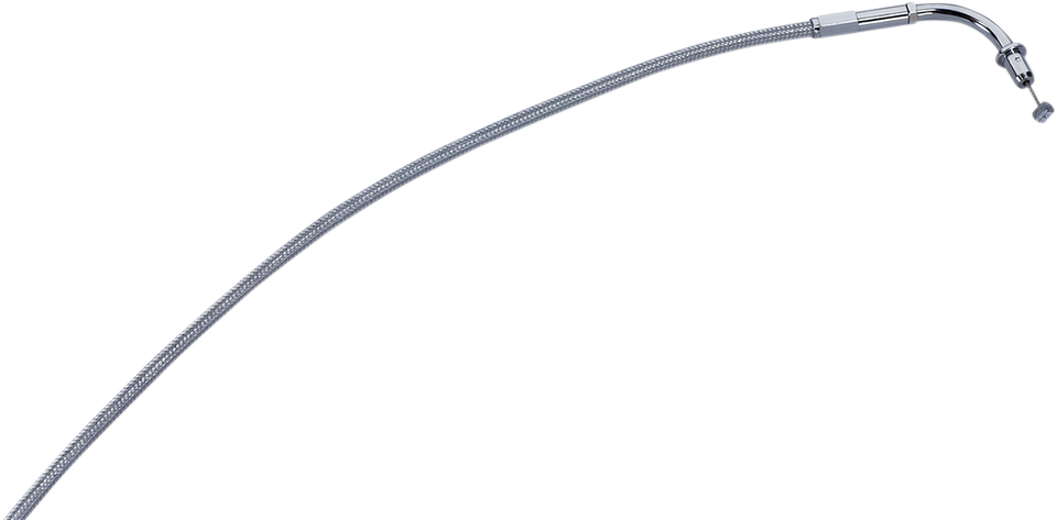 Throttle Cable - +6" - Victory - Stainless Steel - Lutzka's Garage