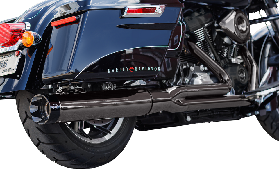 2-into-1 Lava Chrome Sidewinder Exhaust System - 49-State