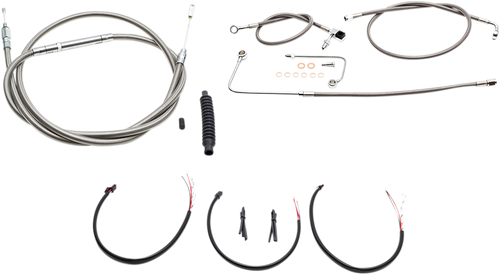 Handlebar Cable/Brake Line Kit - Complete - 15