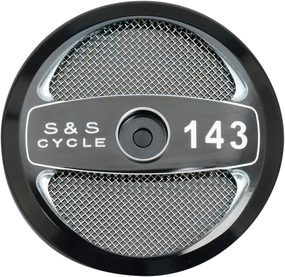 Stealth Air Cleaner Cover - Black - 143" - Lutzka's Garage