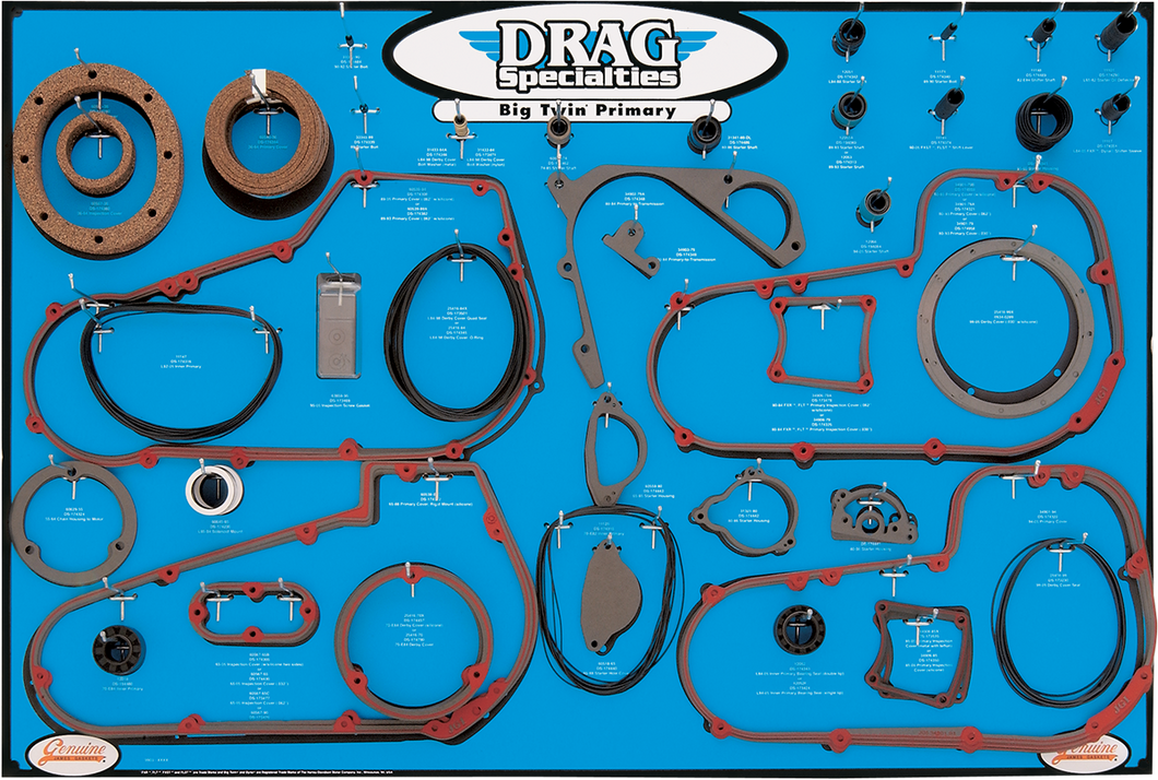Gasket, Seal, and O-ring Display - 99-06 Twin-Cam 5-Speed Primaries