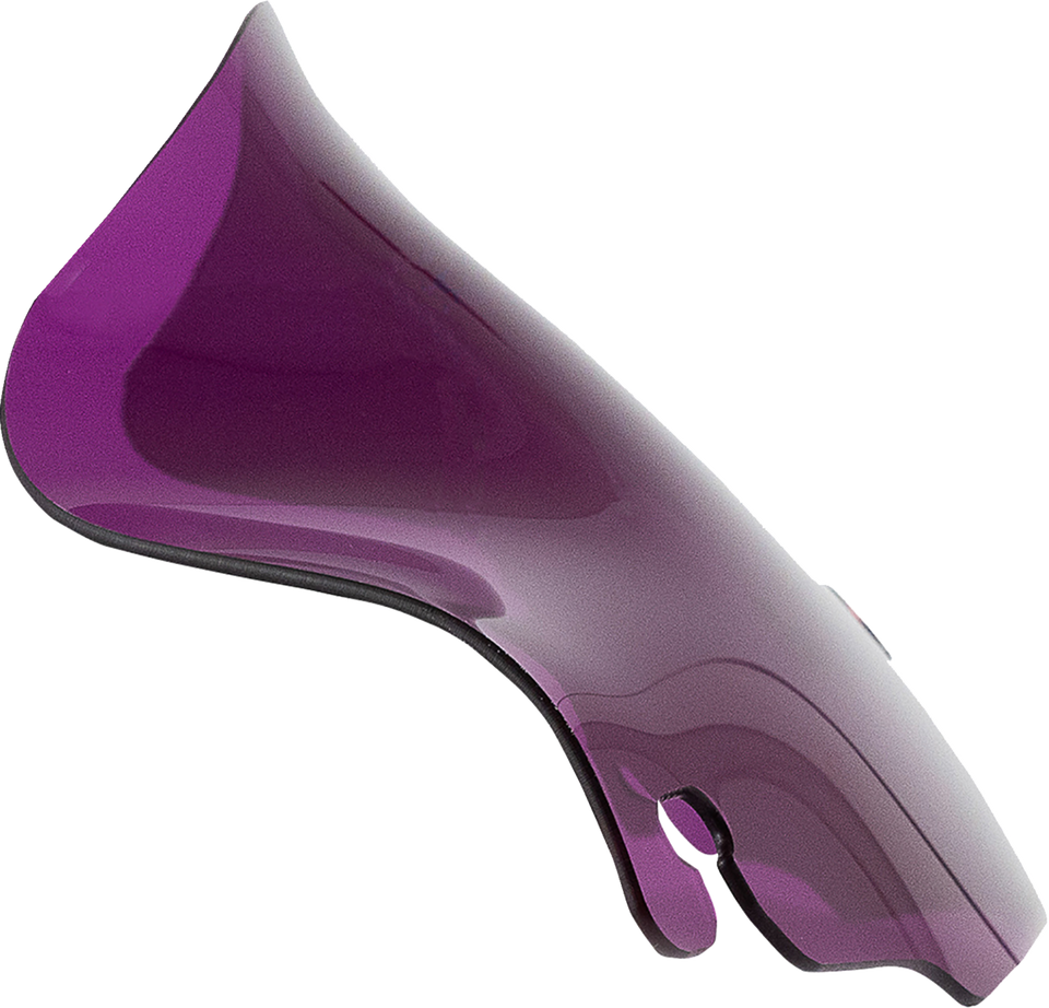 Kolor Flare Windshield - 6-1/2" - Purple - FLH - Lutzka's Garage