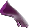 Kolor Flare Windshield - 6-1/2" - Purple - FLH - Lutzka's Garage