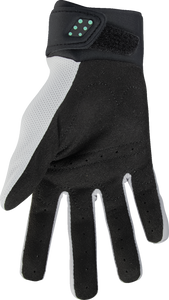 Womens Spectrum Gloves - Black/Mint - Medium - Lutzka's Garage