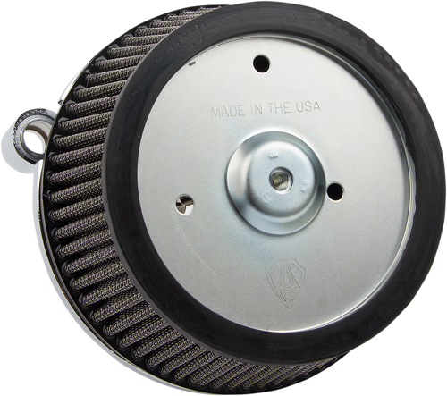Synthetic Stage-1 Air Cleaner - Chrome - XL - Lutzka's Garage
