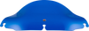 Kolor Flare Windshield - 6-1/2" - Blue - FLH - Lutzka's Garage