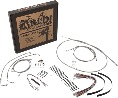 Handlebar Cable/Brake Line Kit - Complete - 15