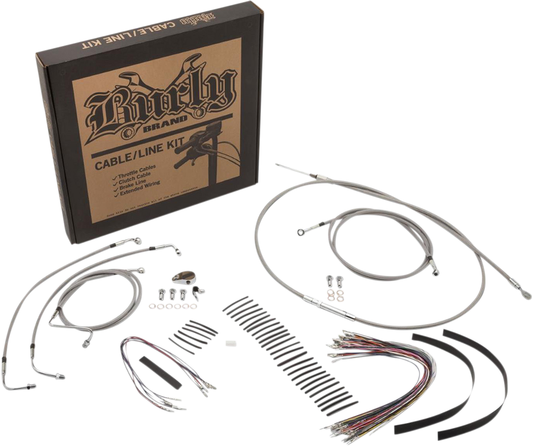 Handlebar Cable/Brake Line Kit - Complete - 15